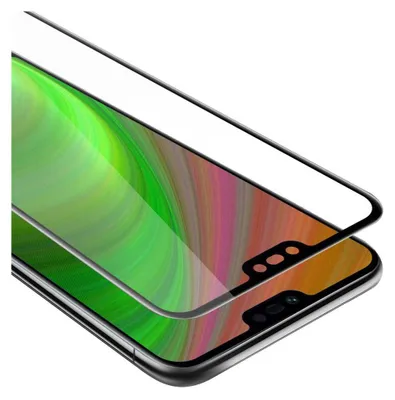 Immagine prodotto di Cadorabo pellicola blindata per Honor 10 pellicola protettiva in nero schermo intero vetro temperato di protezione del display
