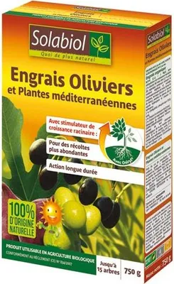 Image de Engrais Olivier Figuier 750g - Solabiol