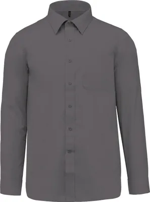 Produktbild von Kariban Popeline-Hemd Baumwollpolyester pflegeleicht für Herren