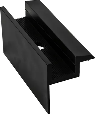 Produktbild von Endklemme schwarz für 30mm Solarmodul Aluminium Korrosionsbeständig Solar PV Modul Montage Halterung Befestigung Set Panel