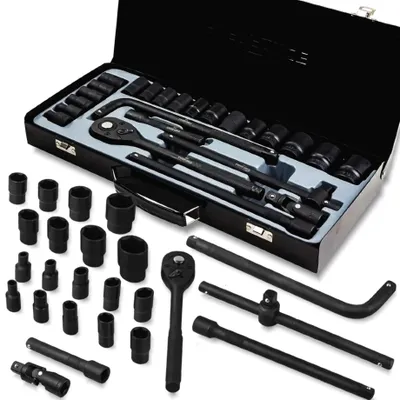 Image de Jeu d'outils 1/2" 24 pièces (8-32 mm) (6 pans)