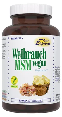 Obrázek produktu pro Espara Weihrauch-MSM kapsle, veganský produkt, 180 kusů