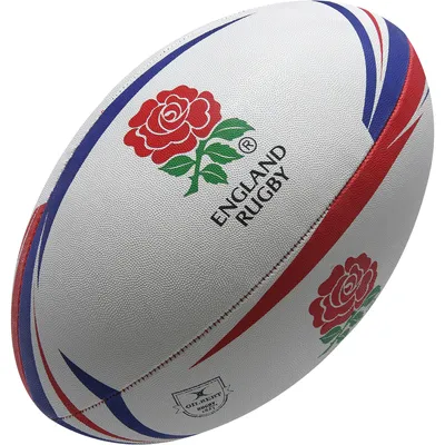 Image de Gilbert Support England Ballon de rugby Blanc 5 Blanc 5