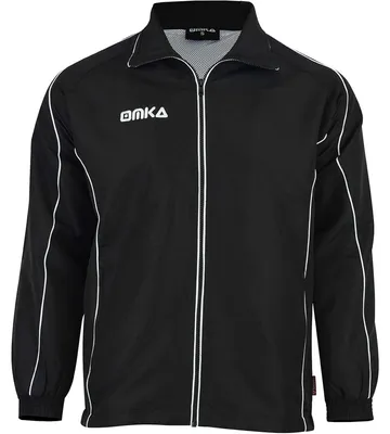 Produktbild von Präsentationsjacke Sportjacke Joggingjacke, Größe:S, Farbe:Schwarz