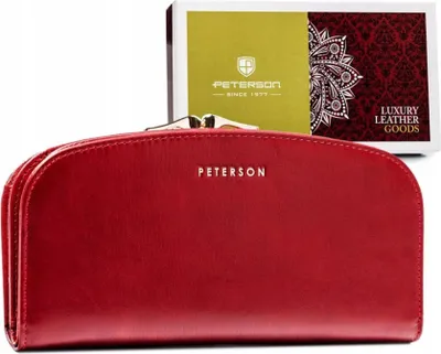 Produktbild von Peterson Brieftasche für Frauen Herolas rot One size