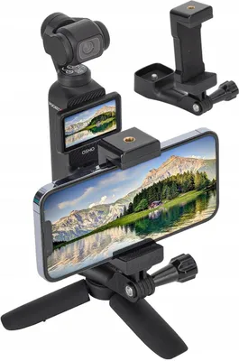 Zdjęcie produktu dla Mocowanie Uchwyt Adapter na DJI Osmo Pocket 3 do Telefonu Telefon Smartfon / ZJ747
