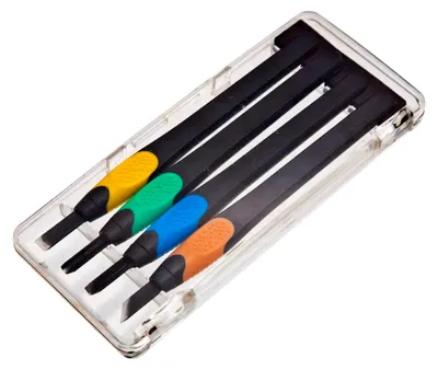 Produktbild von 4-teiliges Schnitzwerkzeug Set Holzschnitzmesser