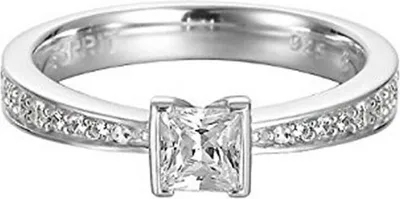 Produktbild von Esprit Damen Ring Silber Zirkonia Solitaire ESRG91905A1, Ringgröße:56 (17.8 mm Ø)