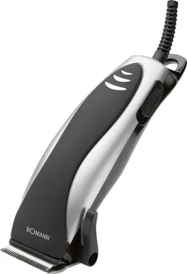 Obrázek produktu pro Bomann HSM8006CB, Černá, Stříbrná, 3 mm, 1,2 cm, Nerezová ocel, 10 W, 230 - 240 V