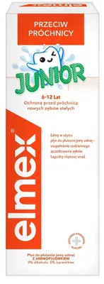 Zdjęcie produktu dla Elmex Junior Pyn Do Pukania Jamy Ustnej, 400 Ml