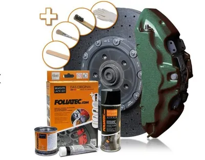 Produktbild von FOLIATEC 2152 Bremssattellack Farbe Satz Grün 400/125/50ml
