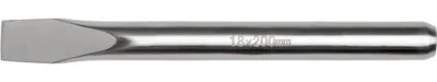 Image de Burin plat Bahco en acier inoxydable de 24 mm, de forme ovale, 55°, 300 mm