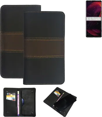Produktbild von K-S-Trade Hülle Handyhülle kompatibel mit Sony Xperia 5 III Schutzhülle Walletcase Bookstyle Tasche Schutz Case Handytasche Wallet Cover Kunstleder