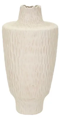 Obrázek produktu pro Mauro Ferretti Váza Ombre Ø 29,5 × 57 cm, krémová