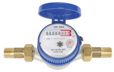 Image de Compteur d'eau - Compteur d'eau de 15 mm pour usage domestique et jardin