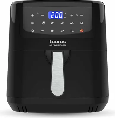 Image de Friteuse à air chaud Taurus AIR FRY DIG 360 Noir 2150 W 7,5 L