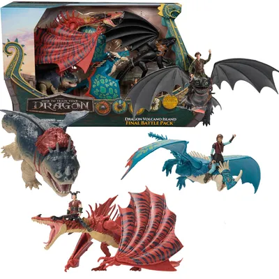 Produktbild von DreamWorks Dragons DWD FGR Movie Final Battle Set INTL GML, 4 Jahr(e), Mehrfarbig