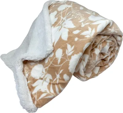 Produktbild von Home Elements Mikroflanell-Decke mit Lamm, Kollektion Beige Rosen