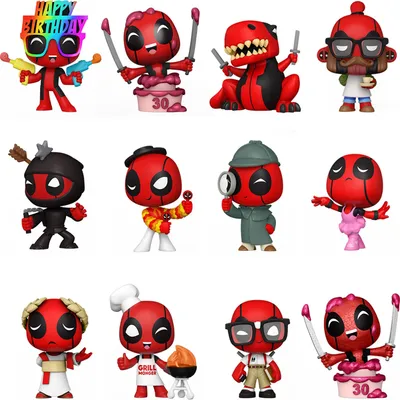 Obrázok produktu pre FUNKO Mystery Minis Deadpool, zberateľská figúrka, film a seriály