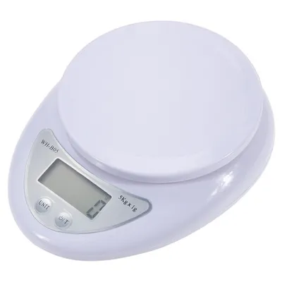 Image de Verk 17020 : Balance de cuisine numérique, précision de 0,1 g, capacité jusqu'à 5 kg