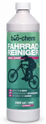 Produktbild von bio-chem Fahrradreiniger - 1000 ml - materialschonend - Premium Reinigungsmittel für das gesamte Fahrrad - Geeignet für alle Fahrradtypen, auch E-Bike