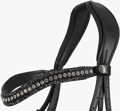 Image de QHP Frontal Skye Black/Silver, QHP17_Taille : demi-sang