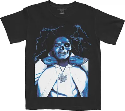 Zdjęcie produktu dla NoCap - Half Skele Uni  X-Large T-Shirt - Czarny