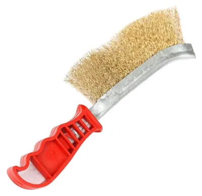 Obrázek produktu pro Verk 11318 Mosazný drátěný kartáč 24 cm