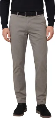 Produktbild von Meyer Herren Chino Hose Oslo in Braun, normale Passform, Flatfront