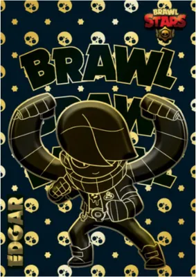 Produktbild von Brawl Stars Karten - Trading Cards Limited Edition - LE Karte EDGAR