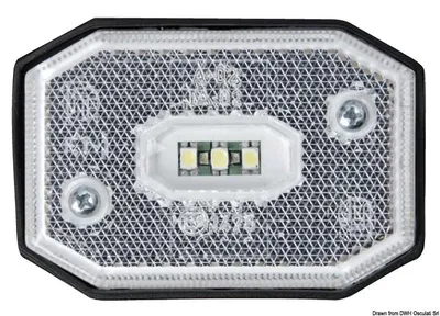 Obrázek produktu pro Přední bílé LED světlo Osculati 02.021.40
