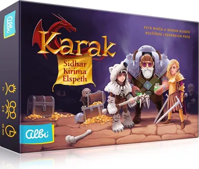 Immagine prodotto di Karak - Nuovi eroi - Sidhar, Kirima e Elspeth
