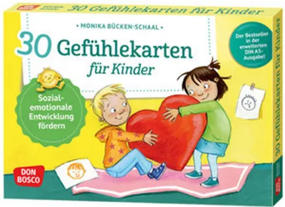 Produktbild von 30 Gefühlekarten für Kinder