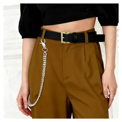 Produktbild von Hosenkette für Herren, Wallet Chain aus Edelstahl, Stilvolle Hosenkette für Männer, DIY Hip Hop Handtasche Hosenkette für Damen zur Dekoration von Geldbörsen, Rucksäcken, Taschen