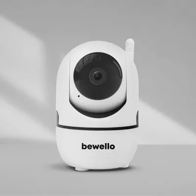 Produktbild von Intelligente Sicherheitskamera - WiFi, Full HD 1080p - 360° drehbar - Nachtsicht - mit Mikrofon und Lautsprecher - TUYA App - für den Innenbereich [BW2030].