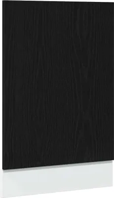 Produktbild von vidaXL Geschirrspülerblende Lyon Schwarz Eichen-Optik 45x1,5x67 cm