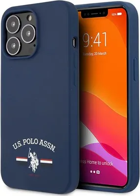 Immagine prodotto di Us Polo Ushcp13Xsfgv Iphone 13 Pro Max6,7 Granatowy/Navy Silicone Collection