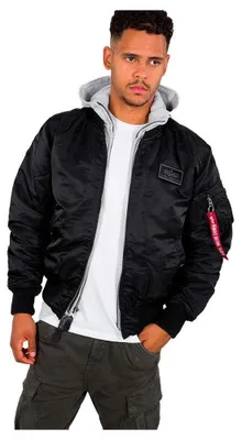 Obrázok produktu pre Alpha Industries MA-1 D-Tec pánska bomber bunda, čierna