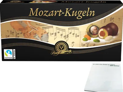 Produktbild von Henry Lambertz Mozart-Kugeln (200g Packung) + usy Block