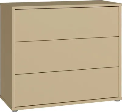 Produktbild von Kommode >ALICE SPRINGS< in Buttergelb - 94,8x83,1x41,5cm (BxHxT)