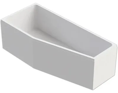Produktbild von Wannenträger zu OF Minau Modell B Links 75 x 170 cm