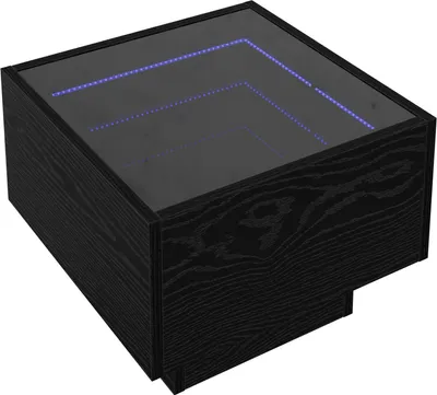 Immagine prodotto di vidaXL Tavolino da caffè look rovere nero 40 x 40 x 30 cm materiale a base di legno