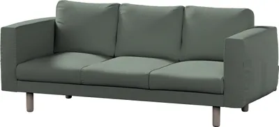 Produktbild von Dekoria Bezug für Norsborg 3-Sitzer Sofa, grün, Norsborg 3-Sitzer Sofabezug