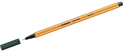 Produktbild von Fineliner - STABILO point 88 - Einzelstift - olivgrün