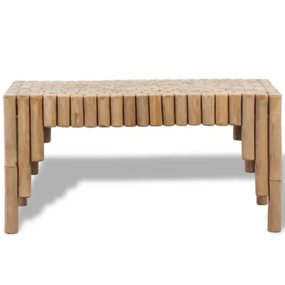 Image de vidaXL Table basse en bambou