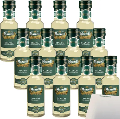 Produktbild von Mazzetti piccolo Condimento Bianco VPE (12x100ml Flasche) + usy Block