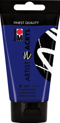 Produktbild von Marabu 12200002951, 75 ml, Violett, Tube, Wasserfest