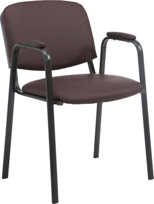 Produktbild von Besucherstuhl Ken PRO Kunstleder braun