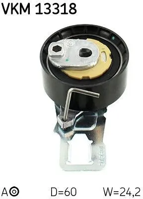 Produktbild von SKF VKM 13318 Spannrolle Zahnriemen für FORD Fiesta Mk6 Schrägheck (JA8, JR8) FOCUS III Turnier Kuga Mk2 (DM2) FOCUS III Mondeo V Kombi (CF)