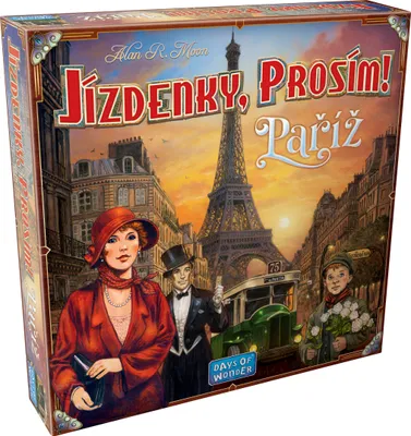 Zdjęcie produktu dla Asmodee Czech Republic Jízdenky, prosím! Paříž